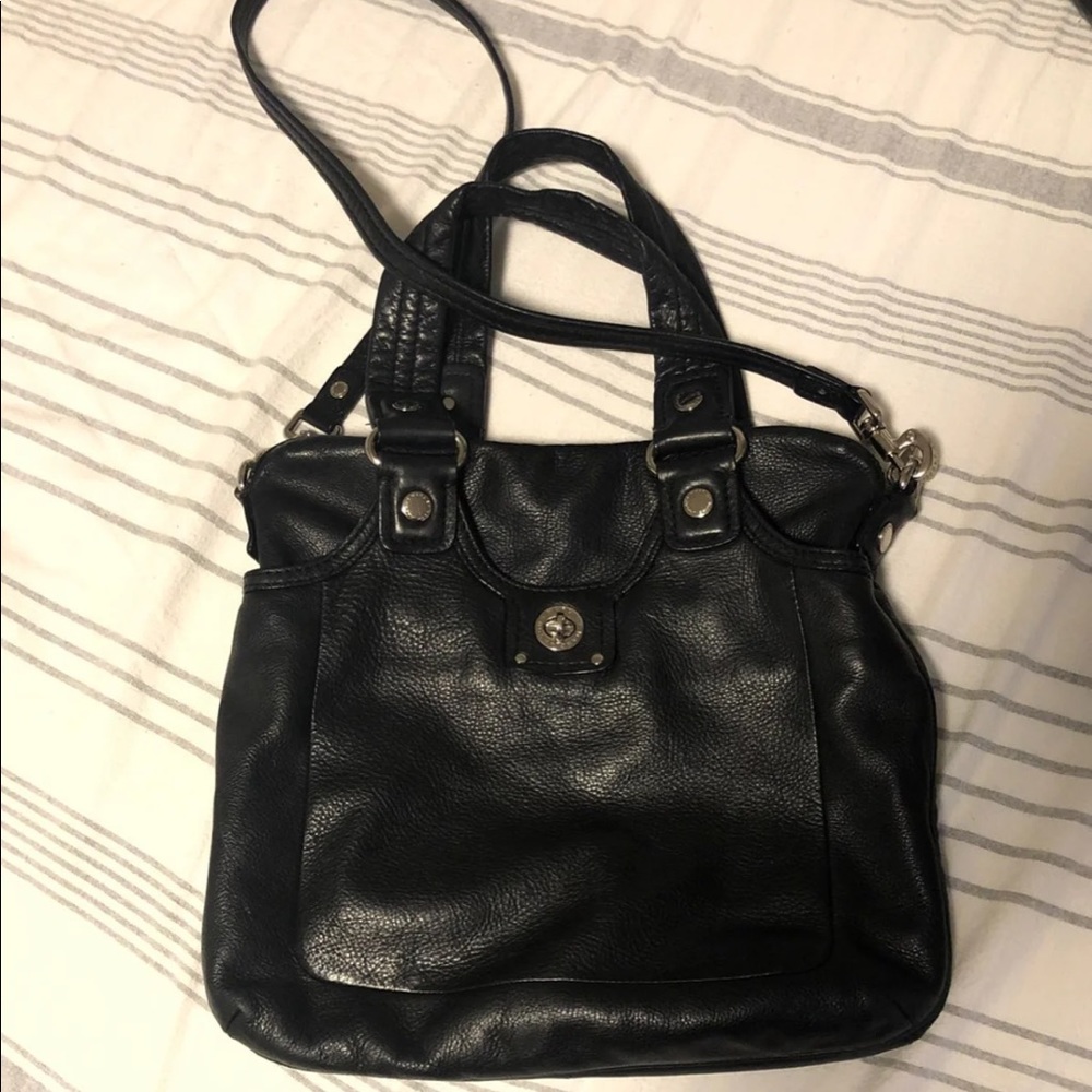 Marc Jacobs black leather bag